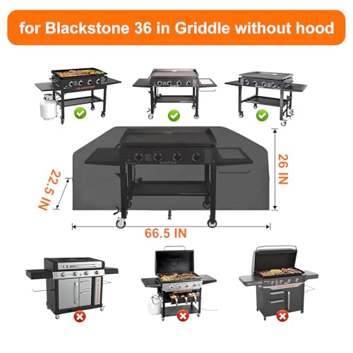 36 Inch Heavy Duty Blackstone Griddle Cover, Waterproof & Windproof