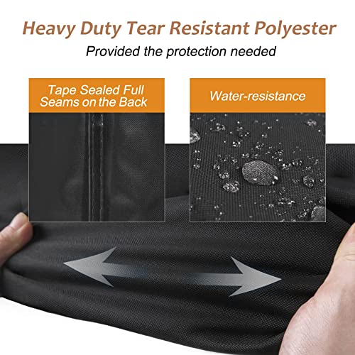 Waterproof BBQ Grill Cover for Weber, Char-Broil, and More - 52 Inch