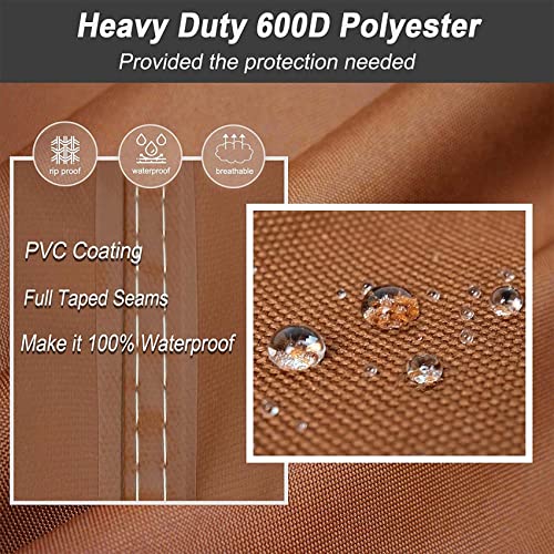 NettyPro Blackstone 28 inch Griddle Cover Brown